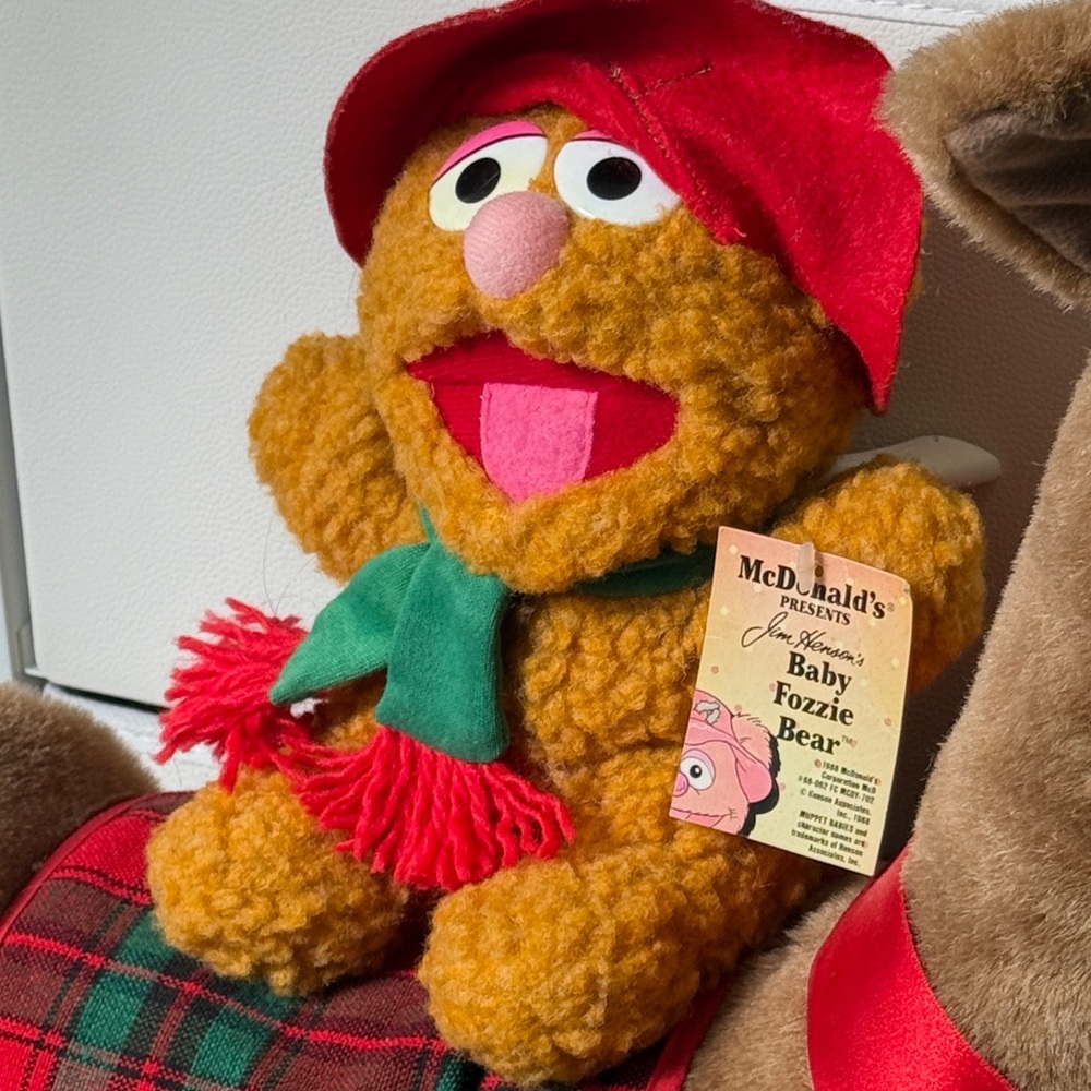 Vintage Jim Henson Muppet Baby Fozzie Bear. - Picture 4 of 8